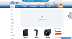 Desktop Screenshot of officer.com.br