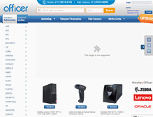 Tablet Screenshot of officer.com.br